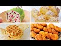 Sweet strawberry macarons  matcha sandwiches  chocolate brownies  asmr  cake story  cooking