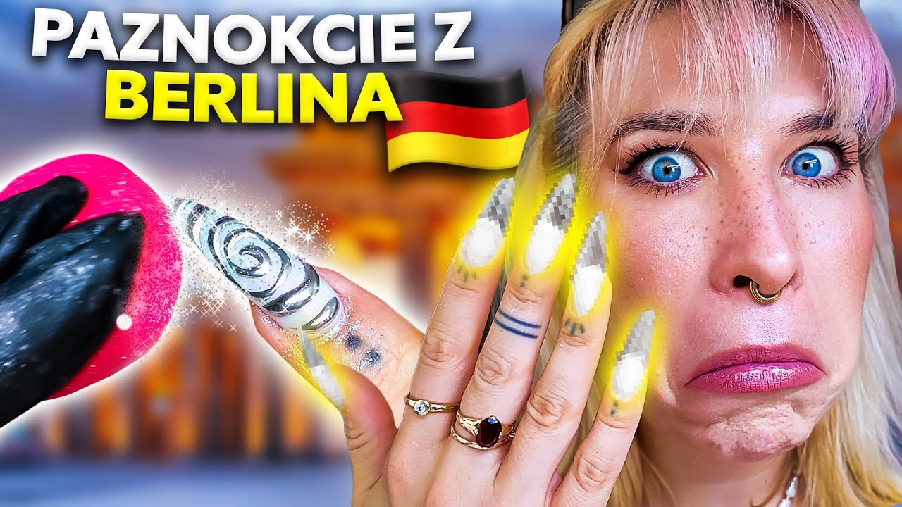 ♦ TECHNO NAILS Z BERLINA?! 😱 ROBIĘ PAZNOKCIE W NIEMCZECH 🪩 ♦ Agnieszka Grzelak Beauty