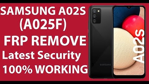 SAMSUNG A02S (A025F) FRP REMOVE BY UMT || Latest Security  100% WORKING || A025F FRP Bypass By UMT