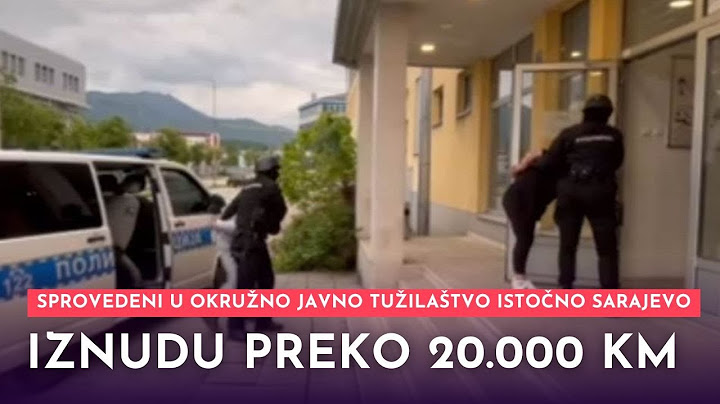 Jasmin Velić i Silvana Braimi sprovedeni u Okružno javno tužilaštvo Istočno Sarajevo
