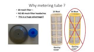 What is Metering Tube and Why Would I Use It