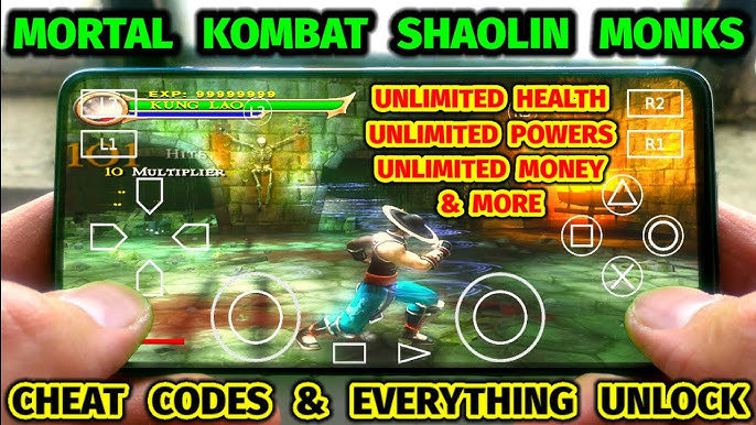 Code Mortal Kombat Shaolin Monks Arcade Moves APK pour Android