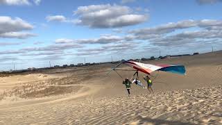Hang gliding in Outer Banks, NC