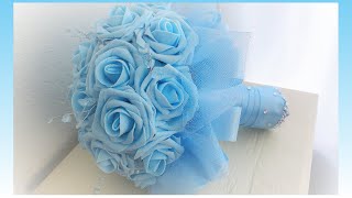 DIY Wedding (Bridesmaid) Bouquet 💮