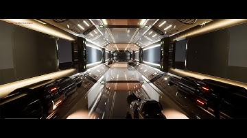 Sci-Fi Corridor Part 3 (Lighting and Composition)