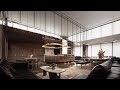 Luxury interior design for a future private club in hangzhou