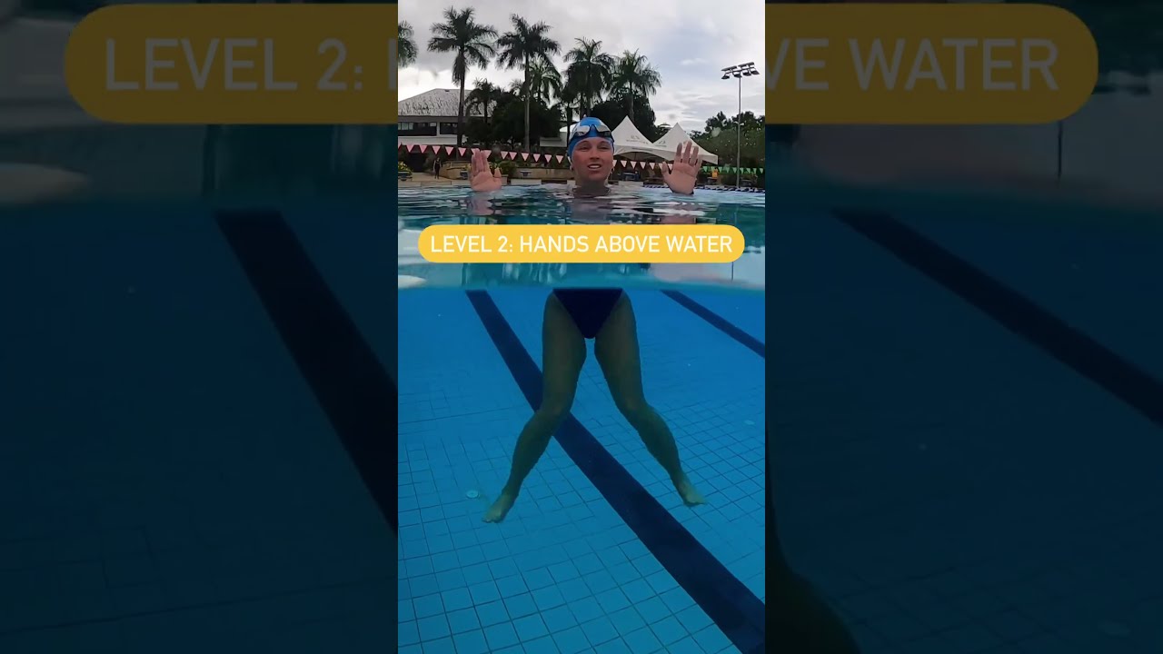 3 Levels Of Difficulty Treading Water