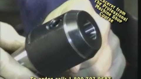 Machine Shop Training: Milling Holding the Cutter ATI Mill #3