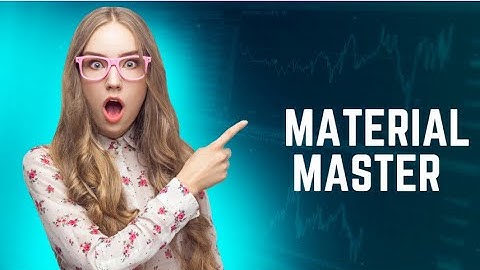 3. SAP MM - Material master in marathi