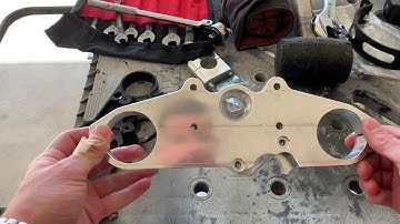 SV650 GSXR Forks Custom Upper Triple Clamp