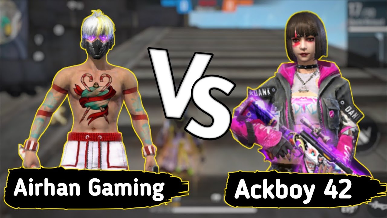 Ackboy 42 VS Airhan Gaming || আমাকে চ্যালেঞ্জ করে ACKBOY 42 এর সাথে Custom Match - Free Fire
