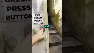 Pragues Narrowest Street Hidden Button Turns Lights Green