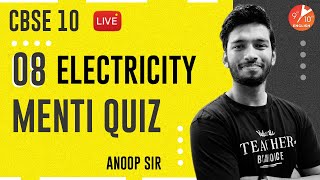 Electricity L-8 | Doubt & Menti Quiz ⚡| CBSE Class 10 Physics Chapter 12 | NCERT | Umang | Vedantu screenshot 4