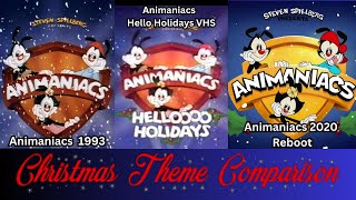 Animaniacs Christmas Intro Comparison 1993 And 2023