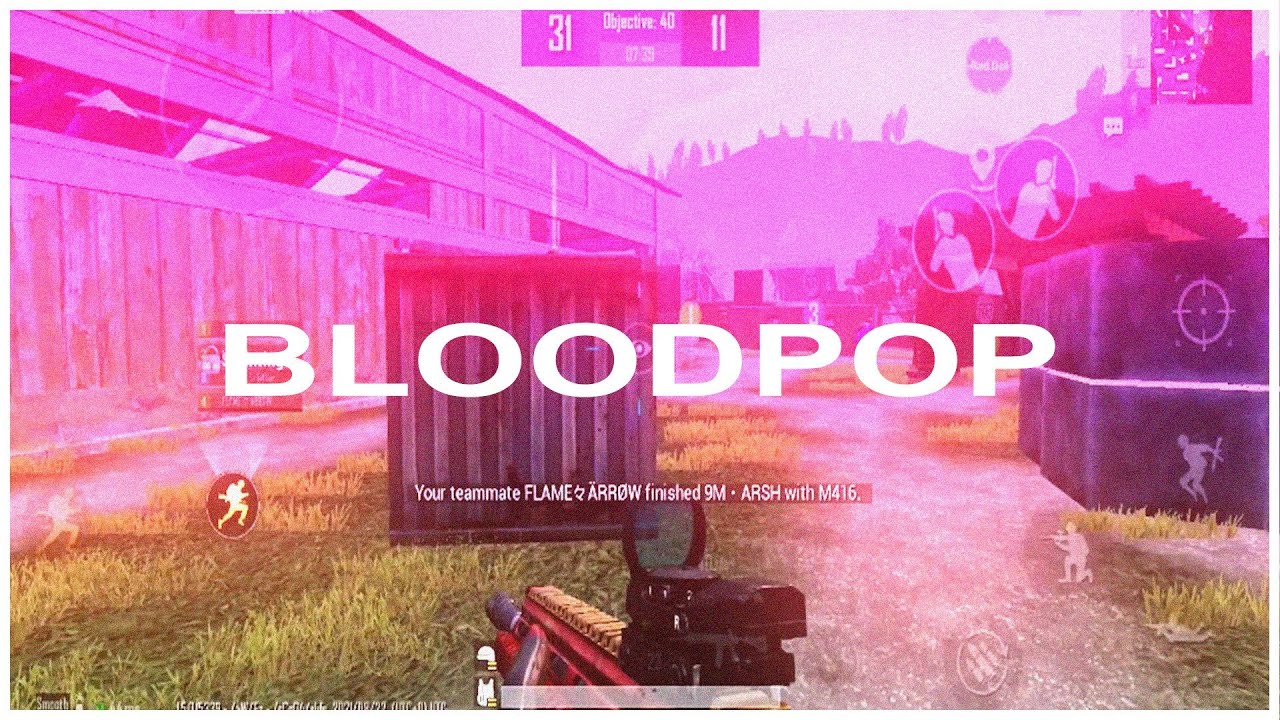BLOODPOP - BEAT SYNC | BGMI | ANDROID EDIT |