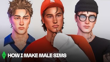How I Make Male Maxis Match Sims + CC List