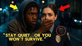 “Don’t Talk”, Homeless Black Teen Saved Female Police After He Caught Something Shocking On Street