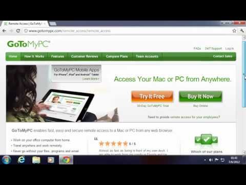 GoToMyPC Remote Desktop Access Review