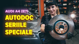 Cum se montare Discuri AUDI A4 2022 - tutoriale