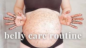 PREGNANT BELLY ROUTINE // How I Prevent Stretch Marks // Julia Rae Connor