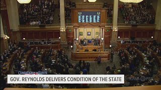 Gov. Reynolds gives 2023 Condition of the State