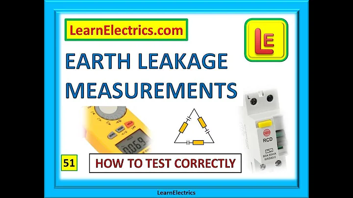 EARTH LEAKAGE MEASUREMENTS