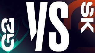 G2 vs. SK - Week 2 Day 1 | LEC Summer Split| G2 Esports vs. SK Gaming (2019)