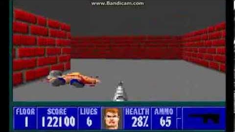 Wolfenstein 3D: Island Of Death (Custom Level Mod) - Episode 4 Floor 1