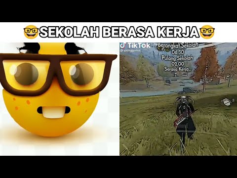 Sekolah Berasa Kerja🤓☝️
