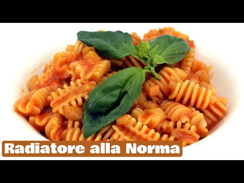 Radiatore alla Norma: la pasta siciliana que te transportará a Italia