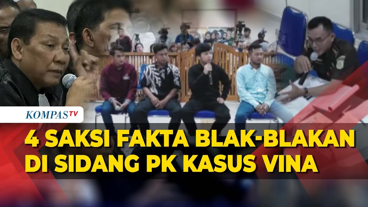 [FULL] Teguh, Okta, Pramudya, hingga Saefudin Blak-blakan Ungkap Kesaksian di Sidang PK Kasus Vina