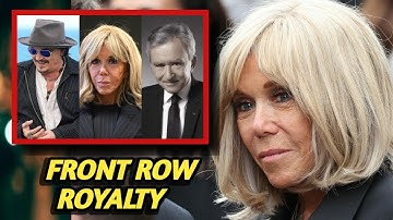TFront Row Icons: Bernard Arnault, Brigitte Macron & Johnny Depp Dior SS26 Exclusive