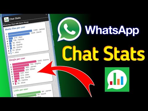 Whatsapp Chat Stats View 📲 Latest Features and Secret For Whatsapp