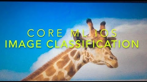 CORE ML | IMAGE CLASSIFICATION | IOS | GIT HUB LINK AVAILABLE