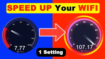 How to get Faster WIFI speed when you change ONE simple SETTING (2024 Update)