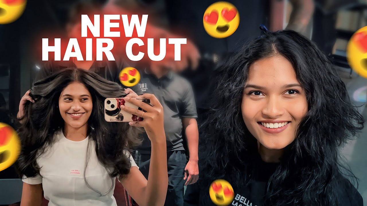 NEW HAIR CUT  💇‍♀️😍 Day Before Going Back to Georgia 🫠