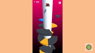 Helix Jump | Android Gameplay 2018 | Video HD screenshot 5