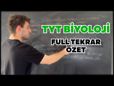 TYT BİYOLOJİ FULL TEKRAR ÖZET | Derecenin Notlarından Fulleten Özet