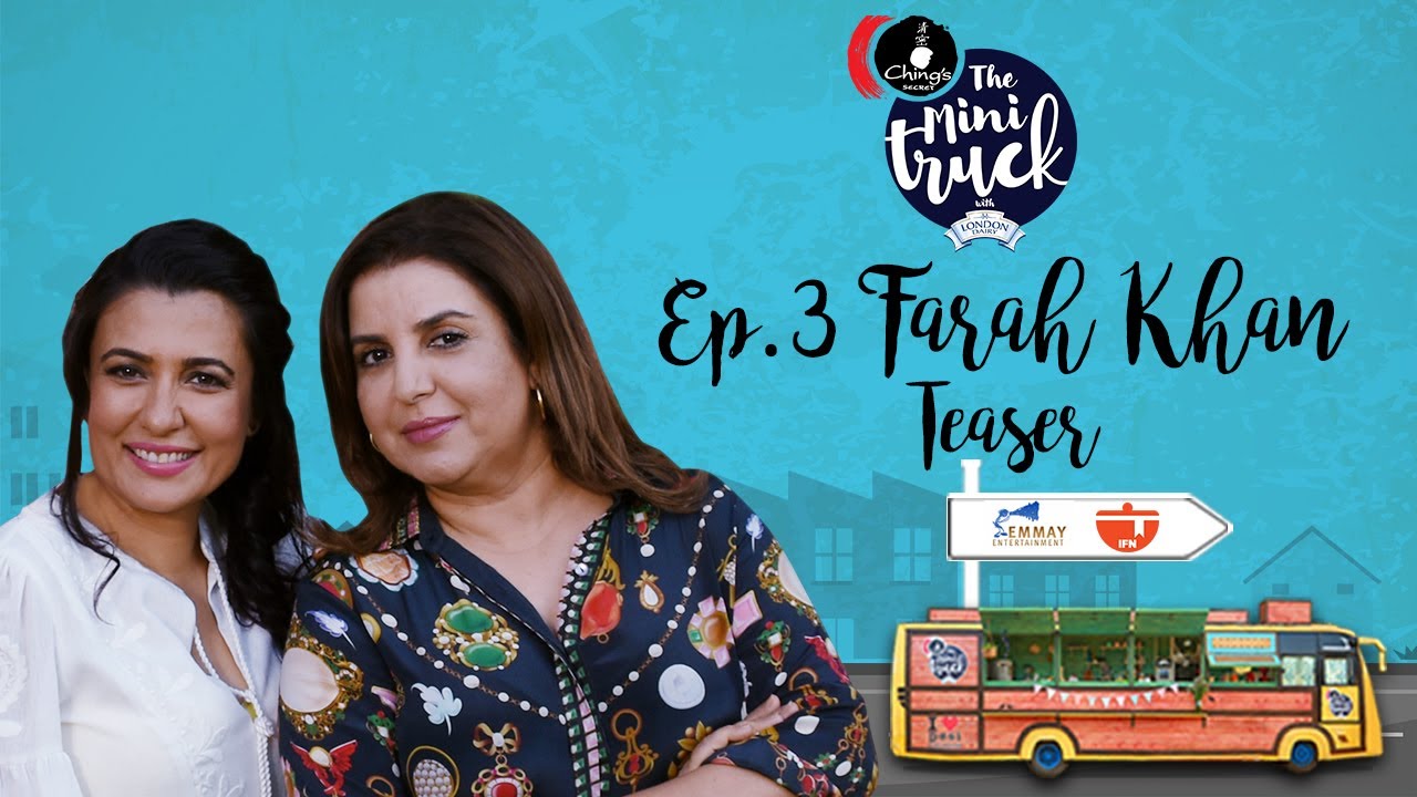 Farah Khan on The Mini Truck | Episode 03 Teaser | Mini Mathur | India Food Network