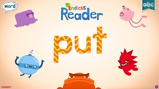 Endless Reader Meet The Word Put Fun Sight Words For Beginners