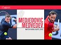 Daniil medvedev  hamad medjedovic  rome r32  match highlights ibi24