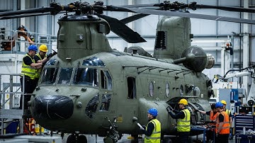 Inside the CH-47 “CHINOOK” Factory Building the World