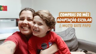Episode 20 - VLOG: Shopping at Pingo Doce, real chat, and Vicente's school adjustment. PT