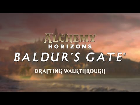 MTG Arena: Drafting Walkthrough | Alchemy Horizons: Baldur's Gate With LordTupperware