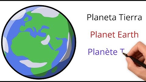 Cómo dibujar mi primer planeta Tierra