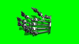 Terminator Hand - green screen effects - free use