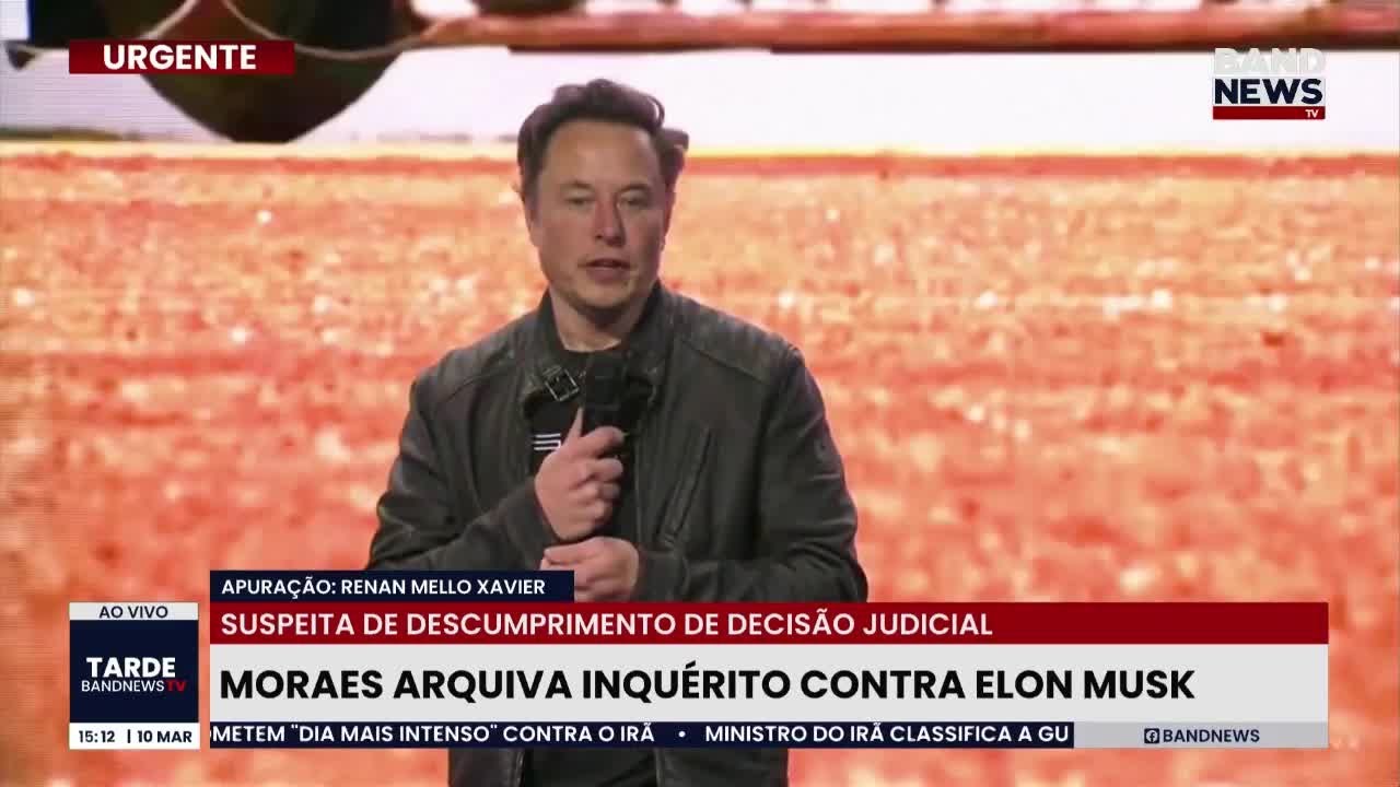 Moraes arquiva inquérito contra Elon Musk