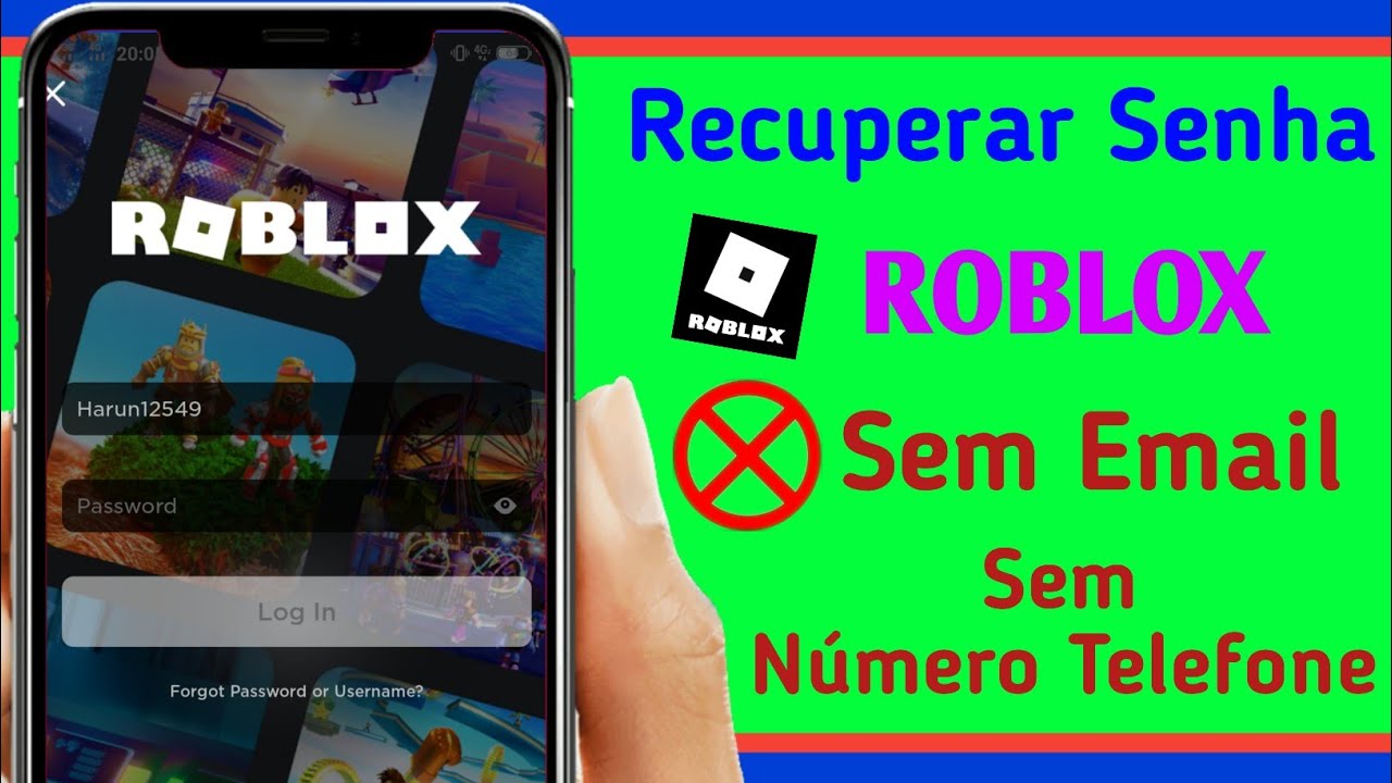 como entrar no roblox sem senha