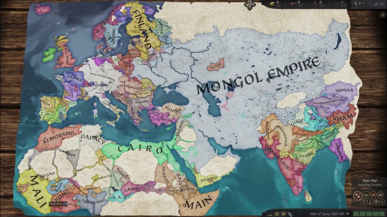 CK3 Realm Timelapse 10661453 All Start as Tribal YouTube