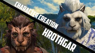 Details Final Fantasy XIV Shadowbringers Banchmark Hrothgar Character Creation News